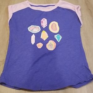 Cat & Jack Crystal and Geode shirt